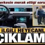 Yerli Otomobil Ile Ilgili Heyecanlandıran Açıklama!