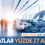 İkinci El Oto Pazarında Fiyatlar Yüzde 27 Arttı