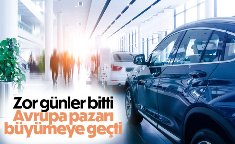 Avrupa otomotiv pazarı ağustosta büyüdü