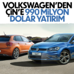 Volkswagen'Den Çin'E 990 Milyon Dolarlık Yatırım