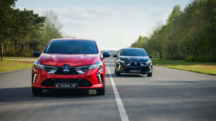 Bursa'da üretilecek yeni Mitsubishi Colt tanıtıldı