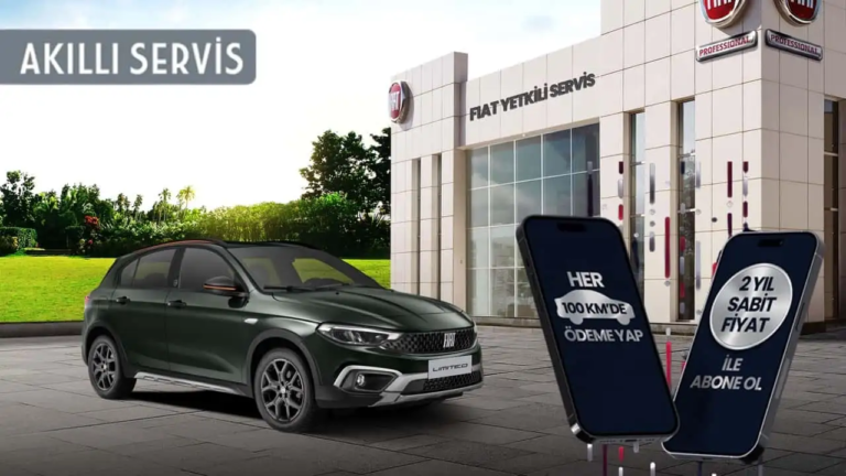 Fiat, yeni Akıllı Servis uygulamasını başlattı!