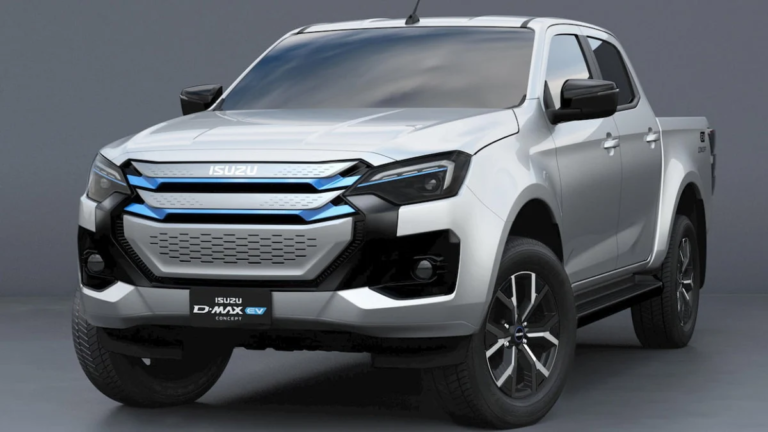 Isuzu'nun ilk elektrikli kamyoneti D-MAX seri üretime girdi