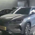 Üç Kez Art Arda Yıldırım Çarpan Elektrikli Otomobil Sapasağlam Kaldı