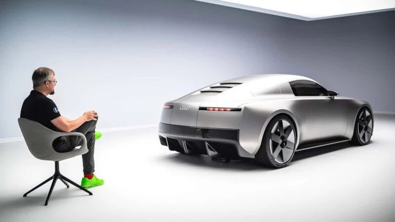 Audi'Nin Elektrikli Yeni Spor Otomobili 2027'De Yollarda Olacak 2
