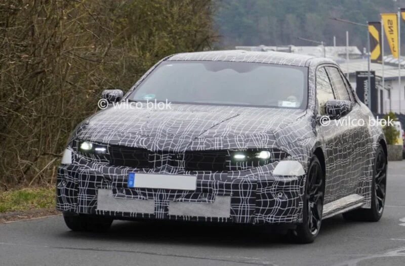 Tam Elektrikli Yeni Bmw M3, Yol Testlerinde Görüntülendi-1