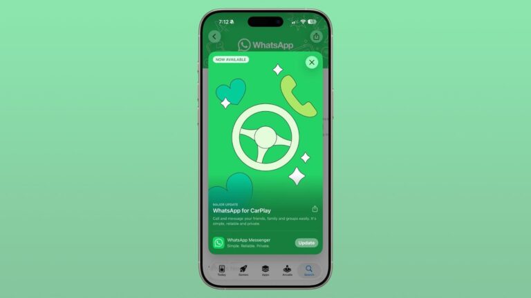 WhatsApp, yeni özellikleriyle resmen CarPlay'de