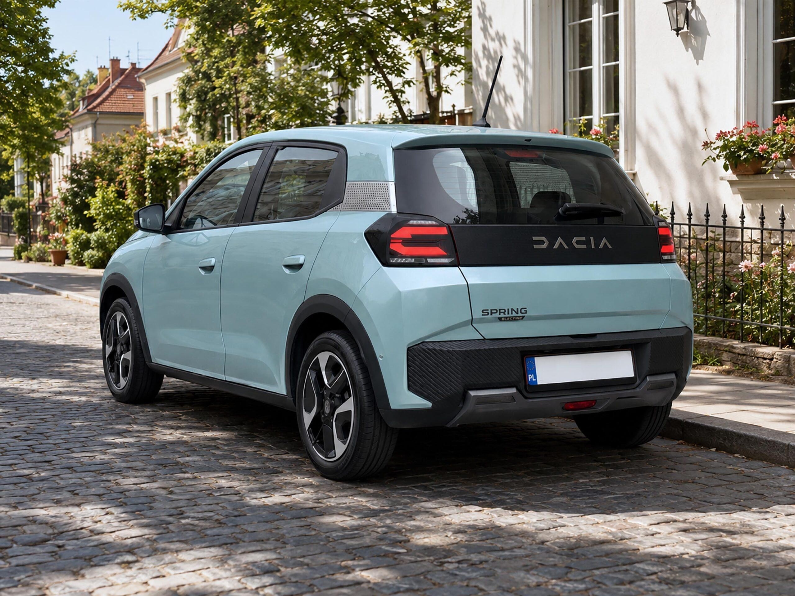 Yeni Dacia Spring Bu Şekilde Görünebilir İşte Ilk Render'Lar 1