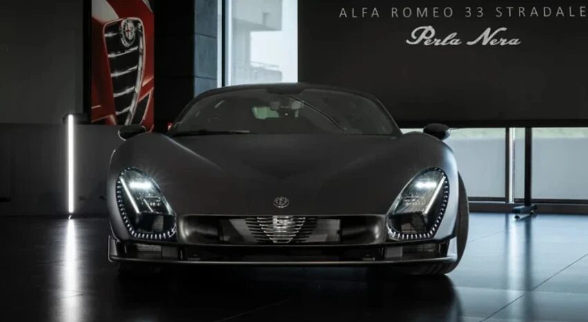 Sadece 1 Tane Üretildi! Alfa Romeo’nun “Siyah İnci”Si Görücüye Çıktı 1 Sadece 1 Tane Üretildi Alfa Romeo Nun Siyah İncisi Görücüye Çıktı 1